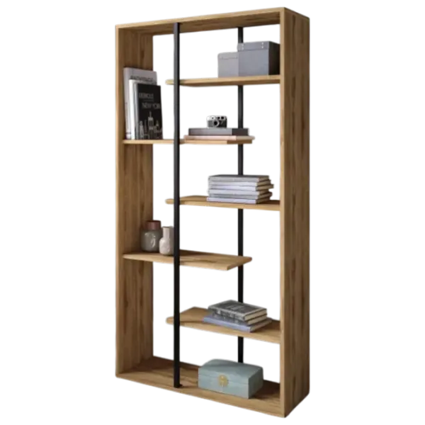 Etajeră Trendy Presto 173.2 x 90 x 29.5 cm / PAL / Walnut photo 3