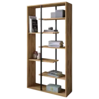 Etajeră Trendy Presto 173.2 x 90 x 29.5 cm / PAL / Walnut photo 3