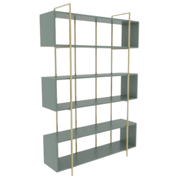 Стеллаж Trendy Bruti 180 x 120 x 30см cm / ЛДСП / Золото photo 6