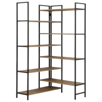 Etajeră Trendy Edra Rafix 177 x 94 x 94 cm / PAL / Black