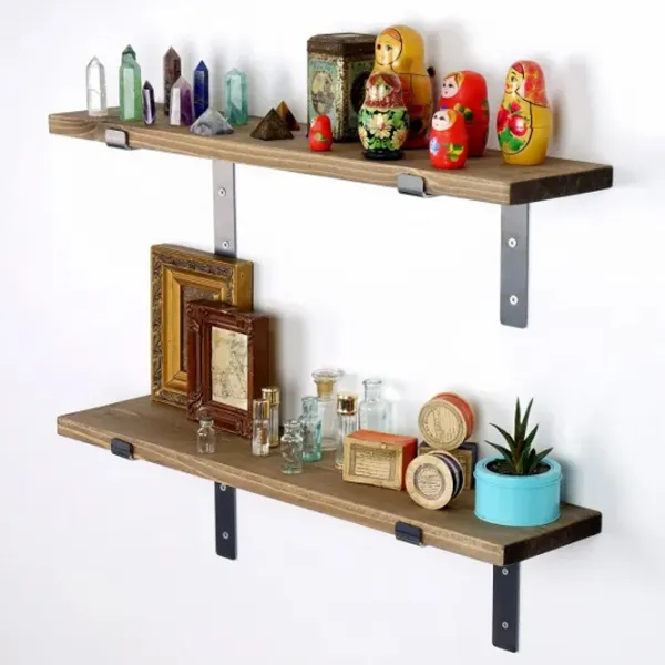 Полка Trendy Lam006 Дерево / Walnut Black photo 3