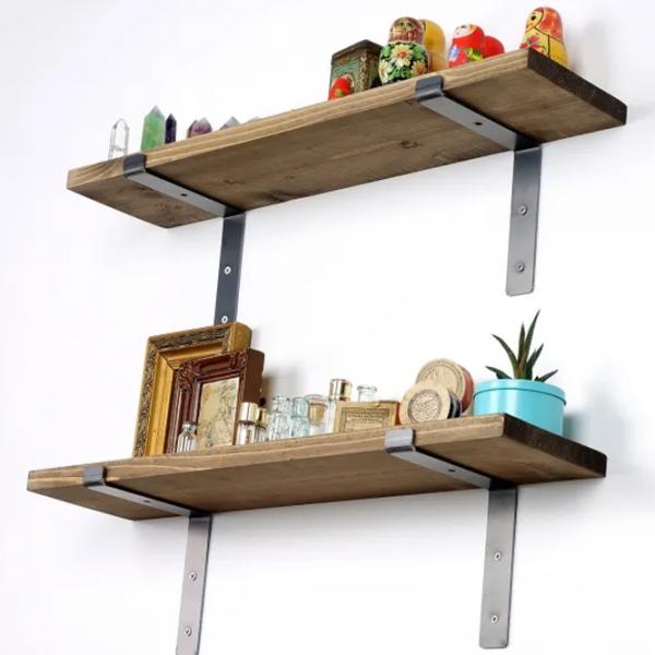 Полка Trendy Lam006 Дерево / Walnut Black photo 5