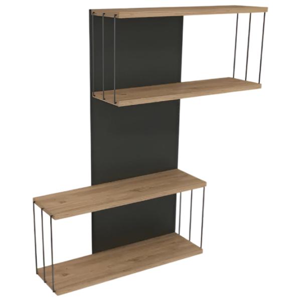 Полка Trendy Destan ЛДСП / Anthracite Pine photo 1