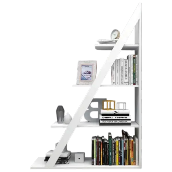 Etajeră Trendy Arven 150 x 100 x 30 cm / PAL / White photo 6