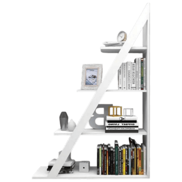 Etajeră Trendy Arven 150 x 100 x 30 cm / PAL / White photo 6