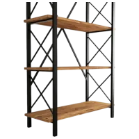 Стеллаж Trendy Nero Elit 180 x 90 x 34см cm / ЛДСП / Black photo 4