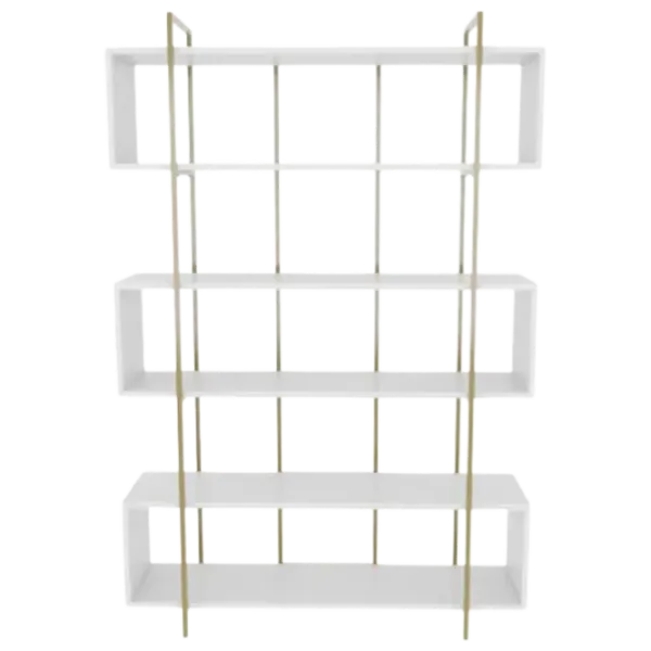 Стеллаж Trendy Bruti 180 x 120 x 30см cm / ЛДСП / Золото photo 1