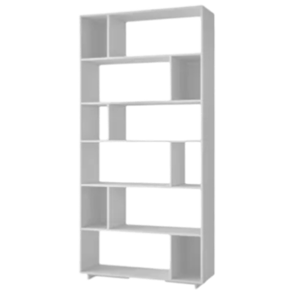 Etajeră Trendy Form 189 x 90 x 25 cm / PAL / White photo 1