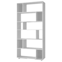 Стеллаж Trendy Form 189 x 90 x 25см cm / ЛДСП / White