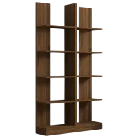 Стеллаж Trendy Ikiz 187 x 100 x 26см cm / ЛДСП / Oреховый