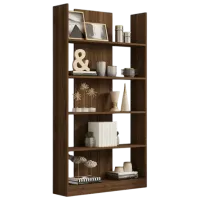 Стеллаж Trendy Ikiz 187 x 100 x 26см cm / ЛДСП / Oреховый photo 3