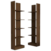 Стеллаж Trendy Ikiz 187 x 100 x 26см cm / ЛДСП / Oреховый photo 5