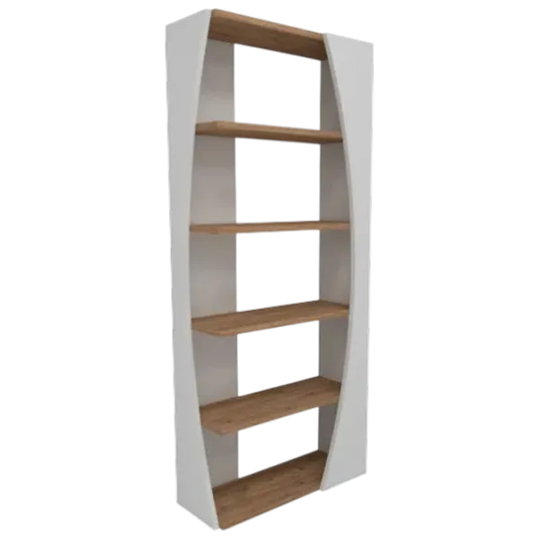 Etajeră Trendy Selge 150 x 64 x 24 cm / PAL / White photo 1