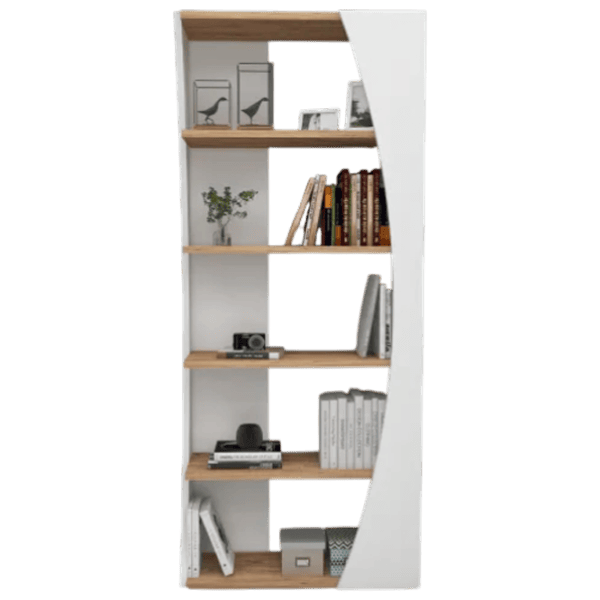 Etajeră Trendy Selge 150 x 64 x 24 cm / PAL / White photo 2
