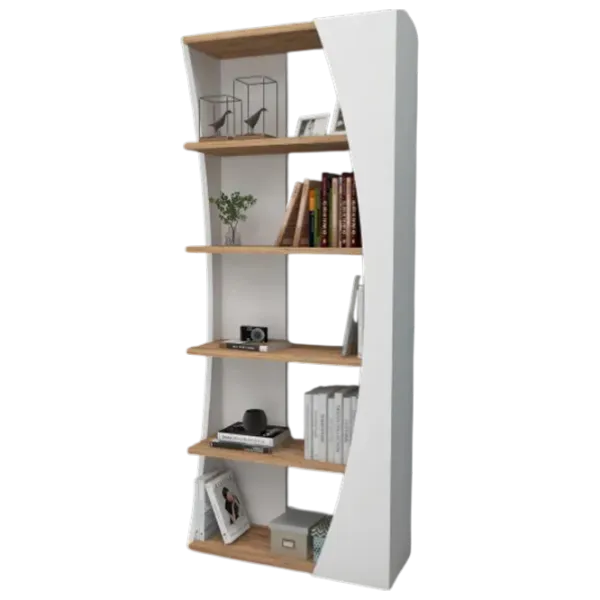Etajeră Trendy Selge 150 x 64 x 24 cm / PAL / White photo 5