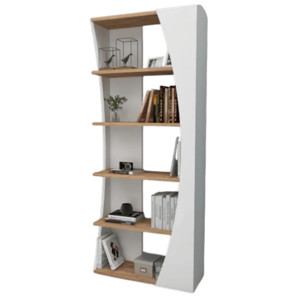 Etajeră Trendy Selge 150 x 64 x 24 cm / PAL / White photo 5