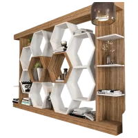 Etajeră Trendy Sueno 177 x 140 x 30 cm / PAL / Walnut photo 6
