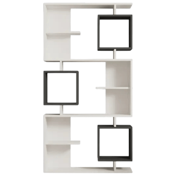 Etajeră Trendy Icardi 172 x 90 x 25 cm / PAL / Anthracite photo 1