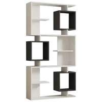 Etajeră Trendy Icardi 172 x 90 x 25 cm / PAL / Anthracite photo 2
