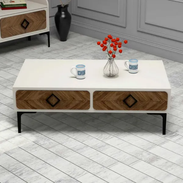 Комплекты ТВ-зона Trendy Samba 34.6 см x 60 см x 105 см / Кремовый photo 5