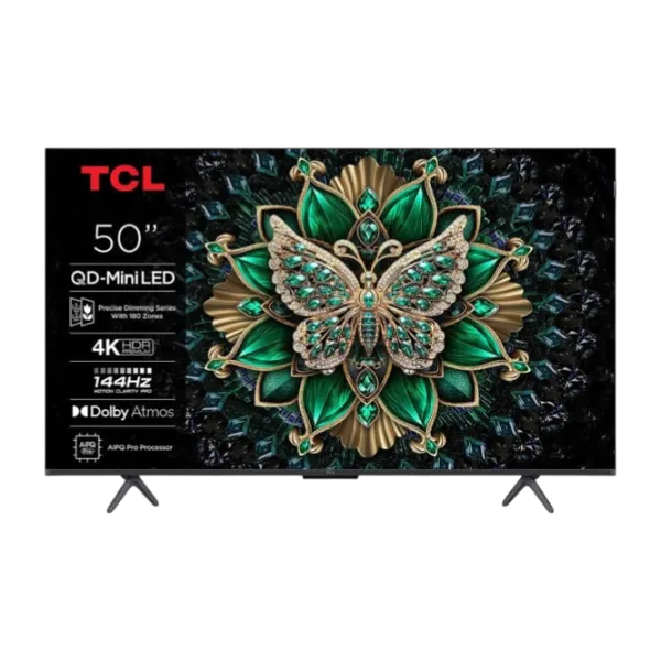 Телевизор TCL 50C61K 50" / QD MiniLED / 4K / Smart TV / Черный photo 1