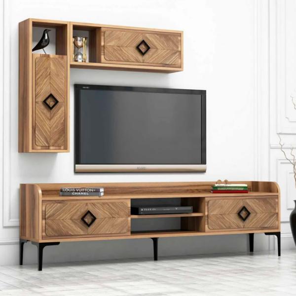 Комплекты ТВ-зона Trendy Samba 34.6 см x 60 см x 105 см / Коричневый photo 3