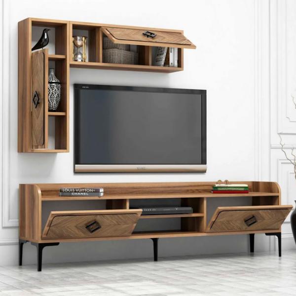 Комплекты ТВ-зона Trendy Samba 34.6 см x 60 см x 105 см / Коричневый photo 4