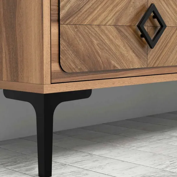 Комплекты ТВ-зона Trendy Samba 34.6 см x 60 см x 105 см / Коричневый photo 5