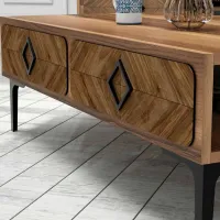 Комплекты ТВ-зона Trendy Samba 34.6 см x 60 см x 105 см / Коричневый photo 7