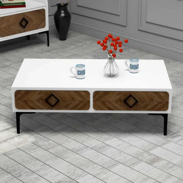 Комплекты ТВ-зона Trendy Samba 34.6 см x 60 см x 105 см / Белый photo 5