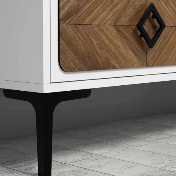 Комплекты ТВ-зона Trendy Samba 34.6 см x 60 см x 105 см / Белый photo 6
