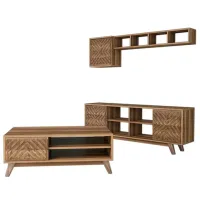 Комплекты ТВ-зона Trendy Inci 44.2 см x 25 cм x 115.8 см / Коричневый