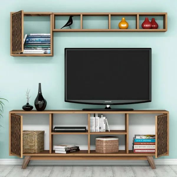 Комплекты ТВ-зона Trendy Inci 44.2 см x 25 cм x 115.8 см / Коричневый photo 6