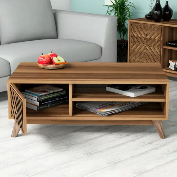Комплекты ТВ-зона Trendy Inci 44.2 см x 25 cм x 115.8 см / Коричневый photo 7