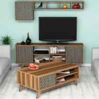 Комплекты ТВ-зона Trendy Inci 44.2 см x 25 cм x 115.8 см / Коричневый photo 3