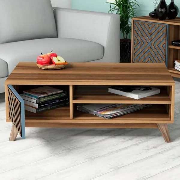 Комплекты ТВ-зона Trendy Inci 44.2 см x 25 cм x 115.8 см / Коричневый photo 5