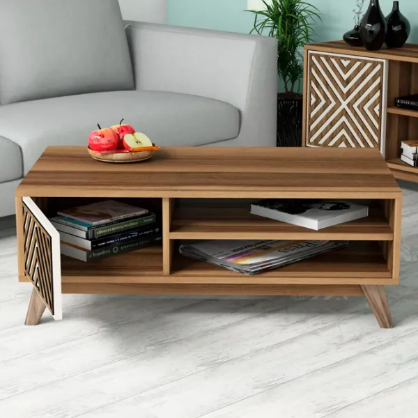 Комплекты ТВ-зона Trendy Inci 44.2 см x 25 cм x 115.8 см / Коричневый photo 5