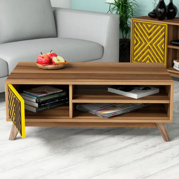 Комплекты ТВ-зона Trendy Inci 44.2 см x 25 cм x 115.8 см / Коричневый photo 5