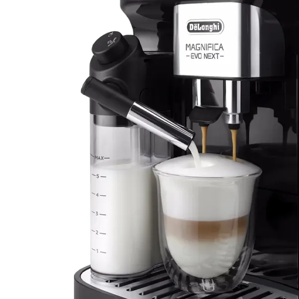 Кофемашина DeLonghi Magnifica Evo Next Автоматическая / 1.8 л / Черный photo 2