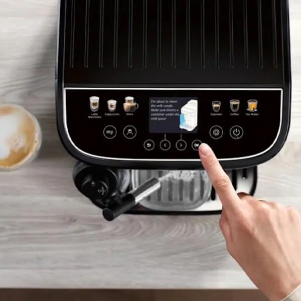 Кофемашина DeLonghi Magnifica Evo Next Автоматическая / 1.8 л / Черный photo 7