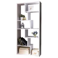 Стеллаж Trendy Serra 184 x 90 x 30см cm / ЛДСП / White photo 4
