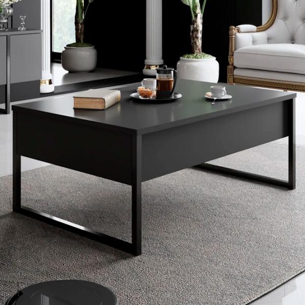 Комплекты ТВ-зона Trendy Luxe 47 см x 30 cм x 180 см / Черный photo 6