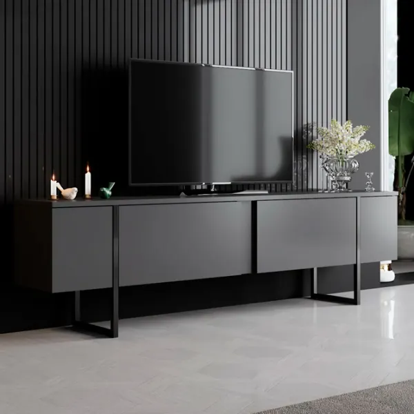 Комплекты ТВ-зона Trendy Luxe 47 см x 30 cм x 180 см / Черный photo 7