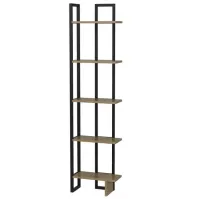 Стеллаж Trendy Alice 180 x 45 x 22см cm / ЛДСП / Black
