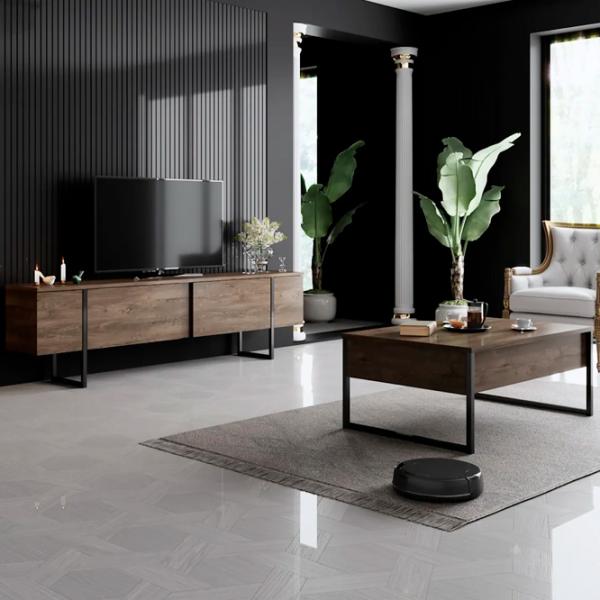 Комплекты ТВ-зона Trendy Luxe 47 см x 30 cм x 180 см / Коричневый photo 4