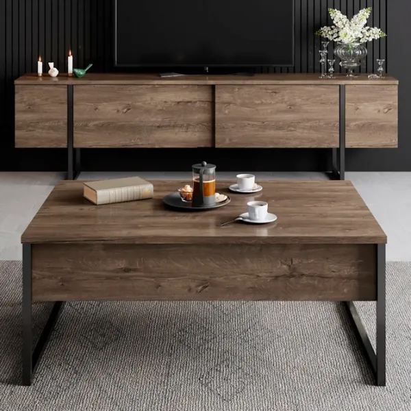 Комплекты ТВ-зона Trendy Luxe 47 см x 30 cм x 180 см / Коричневый photo 5
