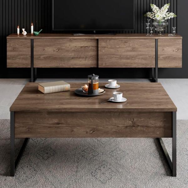 Комплекты ТВ-зона Trendy Luxe 47 см x 30 cм x 180 см / Коричневый photo 5
