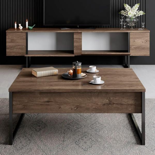 Комплекты ТВ-зона Trendy Luxe 47 см x 30 cм x 180 см / Коричневый photo 6