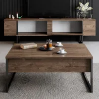Комплекты ТВ-зона Trendy Luxe 47 см x 30 cм x 180 см / Коричневый photo 6
