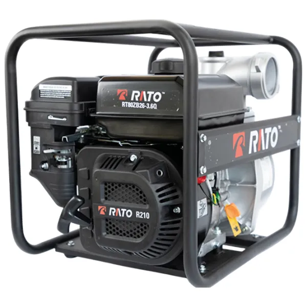 Motopompă Rato RT80ZB26-3.6Q  4400 W / Benzină photo 1